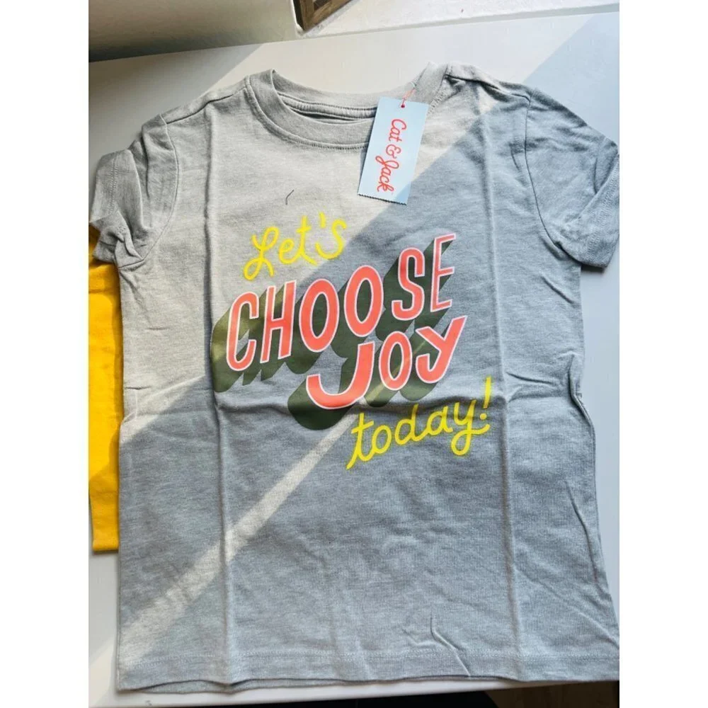 NWT cat & jack kids bundle t-shirts size 4/5